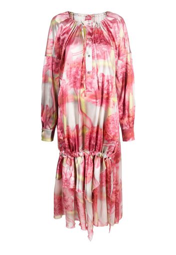 Diesel D-Cabir floral-print maxi dress - Rosa