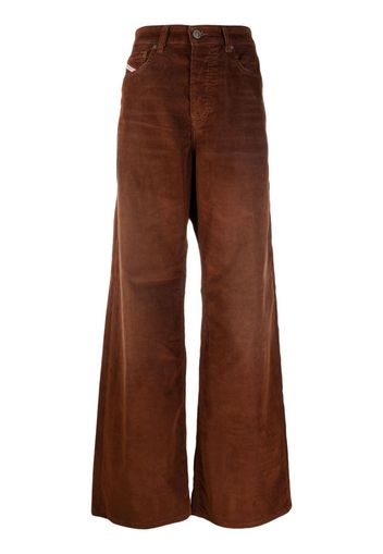 Diesel 1996 D-Sire corduroy flared-leg trousers - Marrone