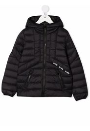 Diesel Kids Piumino con cappuccio Jdwain - Nero