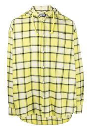 Diesel checked shirt jacket - Giallo