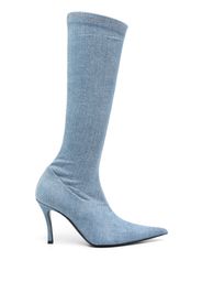 Diesel D-Venus stiletto boots - Blu