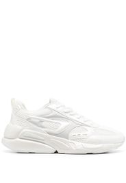 Diesel logo-patch low-top sneakers - Bianco