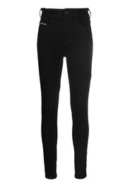 Diesel high-waisted skinny jeans - Nero