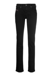 Diesel straight-leg low-rise jeans - Nero