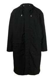 Diesel Cappotto J-Lui-A con cappuccio - Nero