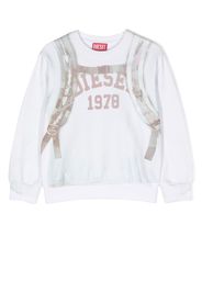 Diesel Kids Maglione con stampa - Toni neutri