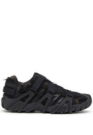 Diesel distressed-effect low-top sneakers - Nero