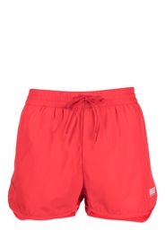 Diesel Bmbx-Jesper logo-print swim shorts - Rosso