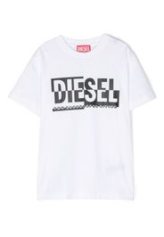 Diesel Kids T-shirt con stampa - Bianco