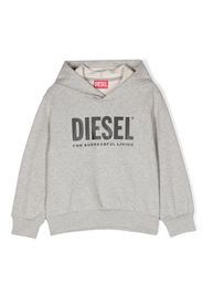 Diesel Kids Felpa con cappuccio - Grigio