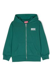 Diesel Kids Felpa con cappuccio - Verde