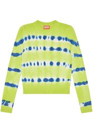 Diesel M-Valaxa tie-dye jumper - Verde