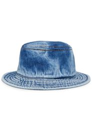 Diesel C-Lib-Fisher denim bucket hat - Blu