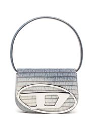 Diesel 1DR logo plaque bag - Blu