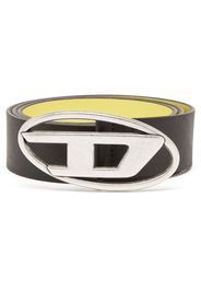 Diesel B-1 dr reversible leather belt - Nero