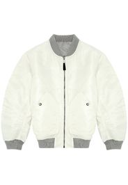 Diesel J-Mattan padded bomber jacket - Bianco