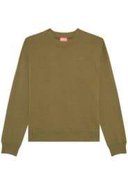 Diesel oval-D cotton sweatshirt - Verde