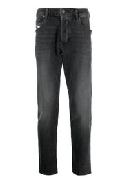 Diesel D-Yennox stonewashed straight-leg jeans - Nero