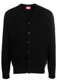 Diesel K-Zante wool-cashmere cardigan - Nero