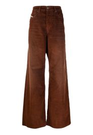 Diesel 1996 D-Sire corduroy flared-leg trousers - Marrone