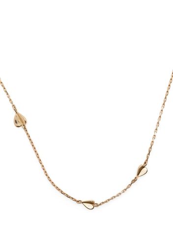 Dinny Hall 10kt gold Folded Heart charm necklace - Oro
