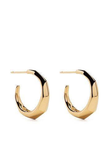 Dinny Hall Thalassa gold vermeil hoop earrings - Oro