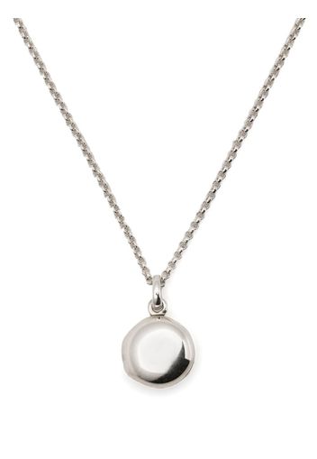 Dinny Hall Button Locket pendant necklace - Argento