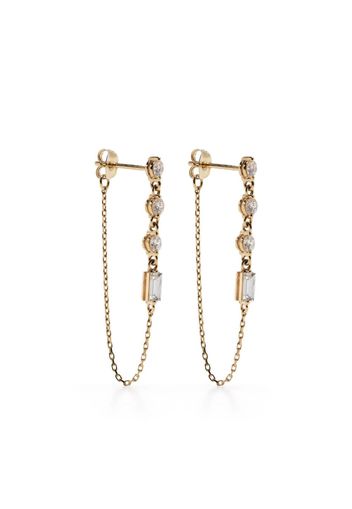 Dinny Hall Shuga loop-chain drop earrings - Oro