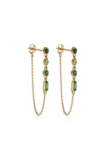 Dinny Hall crystal-embellished drop earrings - Oro