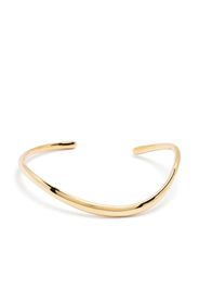 Dinny Hall Bracciale rigido Wave in oro vermiglio