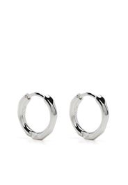 Dinny Hall mini Thalassa huggie hoop earrings - Argento