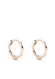 Dinny Hall 10kt yellow gold Bamboo hoop earrings - Oro