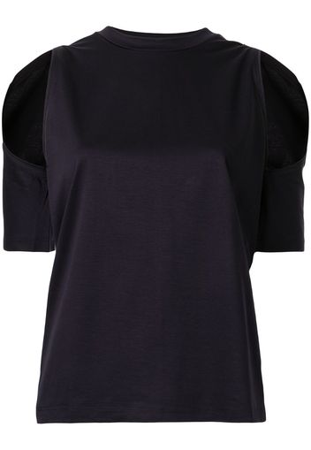 contour cut-out T-shirt