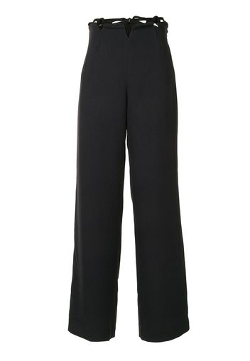 Dion Lee Pantaloni a gamba ampia - Blu