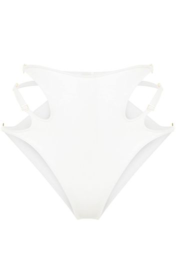 Dion Lee Slip a vita alta - Bianco