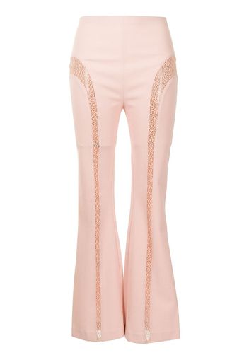 Dion Lee SUSPENDED LACE PANT - Rosa