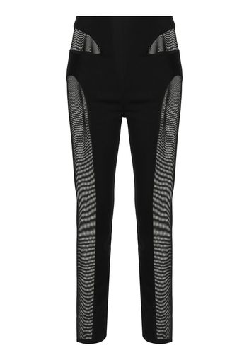 Dion Lee MESH CONTOUR LEGGING - Nero