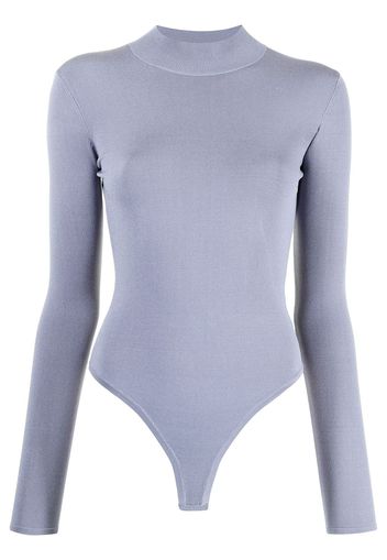 Dion Lee HOSIERY LS BODYSUIT - Viola