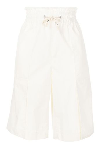 Dion Lee Shorts sportivi con coulisse - Bianco