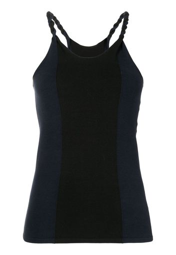 Dion Lee Top con dettaglio corda - Blu