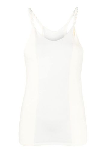 Dion Lee rope-detail tank top - Bianco