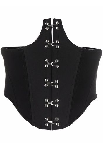 Dion Lee underband corset top - Nero