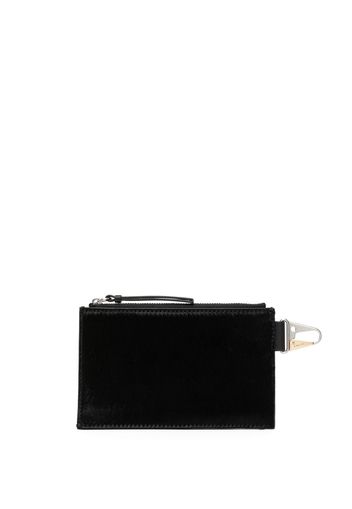 Dion Lee Pouch mini con zip - Nero