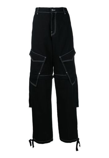 Dion Lee Jeans affusolati - Nero