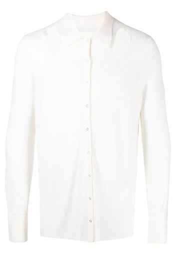 Dion Lee Camicia a coste - Bianco