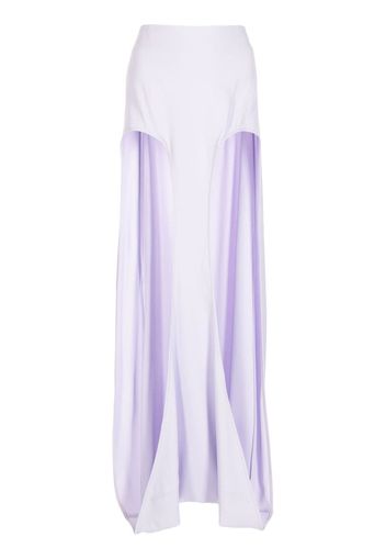 Dion Lee Pantaloni sartoriali con dettaglio cut-out Arch - Viola