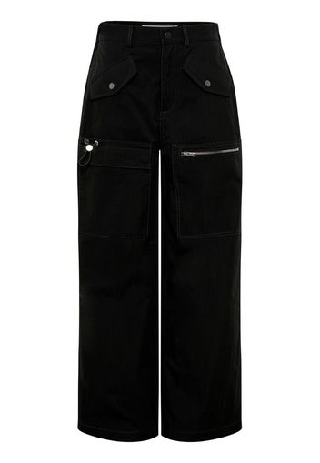Dion Lee multi-pocket straight-leg trousers - Nero