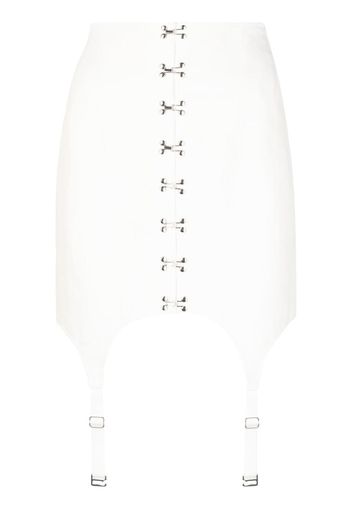 Dion Lee corset garter skirt - Bianco