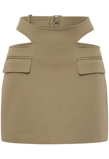 Dion Lee Y-front buckle skirt - Toni neutri