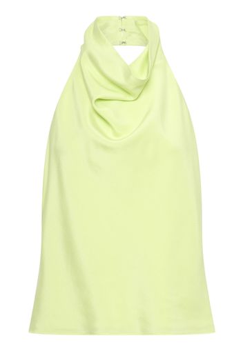 Dion Lee cowl-neck sleeveless top - LIGHT ZEST